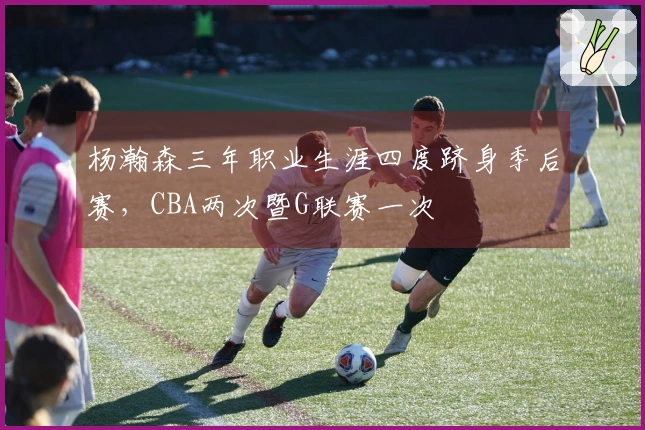 杨瀚森三年职业生涯四度跻身季后赛，CBA两次暨G联赛一次