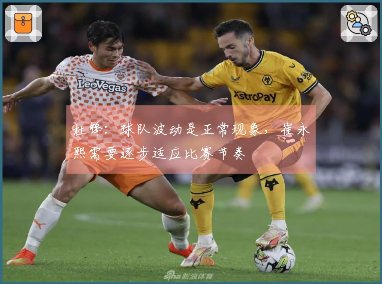 杜锋：球队波动是正常现象，崔永熙需要逐步适应比赛节奏